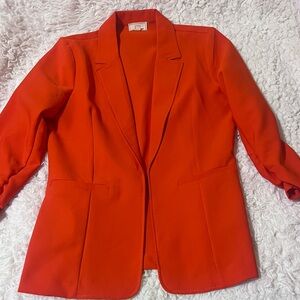 Have Vibrant Orange Women's Blazer